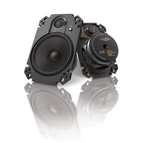 Infinity kappa series 60.11cs rugged component car speaker system offers impressive sound quality to enjoy when commuting and it fits most factory car stereos. Infinity Kappa 462.11cfpat Onlinecarstereo.com