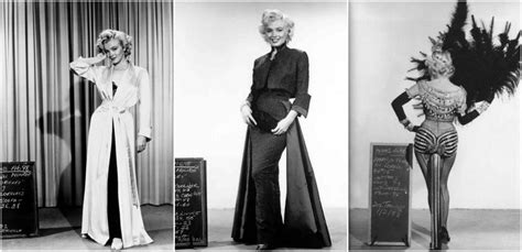 Marilyn Monroe Wardrobe And Hair Tests For ‘gentlemen Prefer Blondes’ 1953 Vintage News Daily