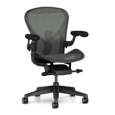 Herman Miller Aeron Chair Graphite Size B Medium