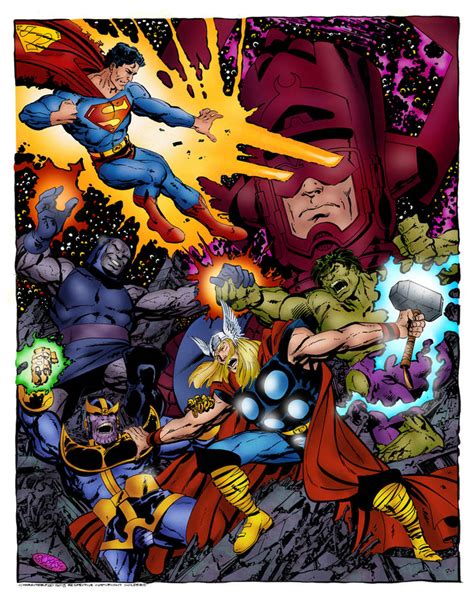 Marvel Dc Heroes And Villains John Byrne By Xts33 On Deviantart