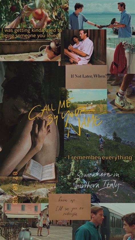 Call Me By Your Name Your Name Wallpaper Your Name Movie Name Wallpaper