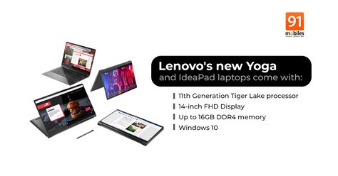 Lenovo Ideapad Slim 5i Yoga 7i And Yoga 9i Laptops Launched In India