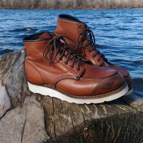 Red Wing Heritage Moc Toe Boots Red Wing Repair Red Wing Etsy Uk