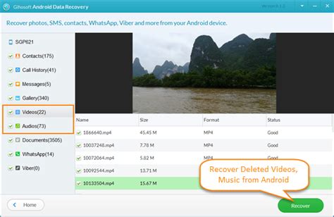 In such cases, you need powerful android video recovery software to help you recover permanently deleted videos from get ultfone android data recovery from its official site on your computer and learn how to. How to Recover Deleted Videos/Music from Android