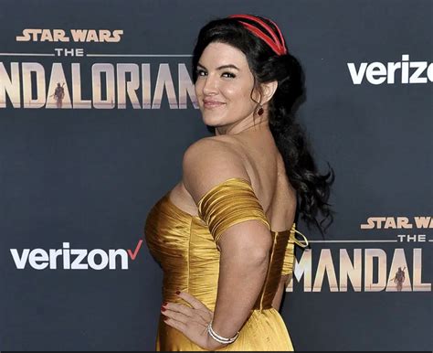 the mandalorian star gina carano fired by lucasfilm