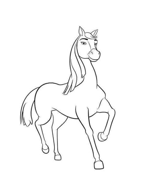 Lucky also meets two other girls, prudence and abigail, who both own horses, chica linda, a palomino, and boomerang, a paint horse. Spirit Riding Coloring Pages Printable (With images ...