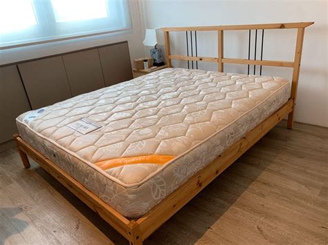 Check out our wide range of memory foam pads and other bedding options. Magic Koil Mattress & Ikea Bed Frame (queen size ...