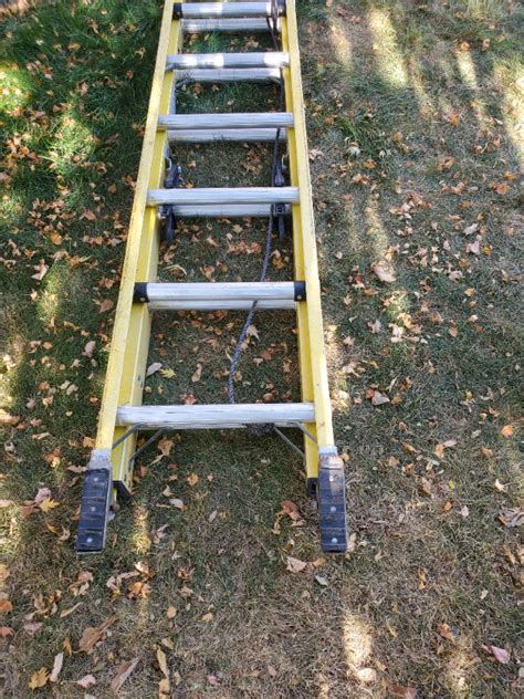 20ft Featherlite Fibreglass D Rung Extension Ladder Ladders