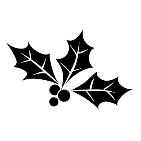 Mistletoe Silhouette Icon 27 Transparent Png And Svg Vector File