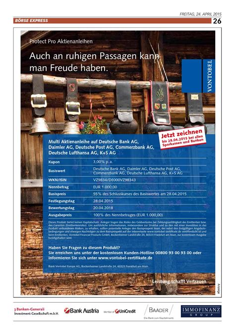 Deutsche bank vous offre rendement, expertise et davantage de choix pour votre argent au quotidien, votre. be INVESTOR 32 by Styria Börse Express GmbH - Issuu