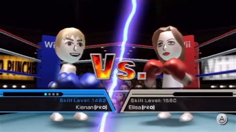 Wii Sports Resort Pickup Game Elisa Vs Poofesure Match Youtube