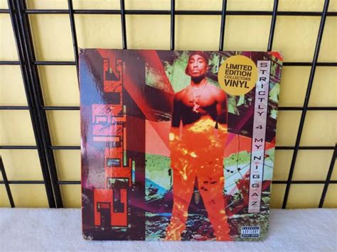 2pac Tupac Shakur Strictly 4 My Niggaz 12 2lp Colored Vinyl Limited