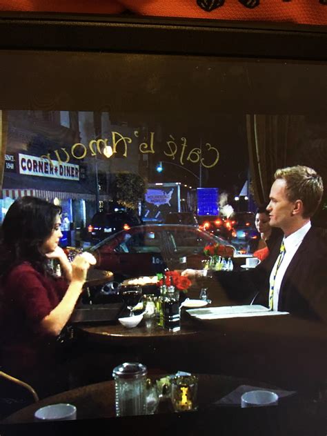 Barney Takes Nora To Cafe Lamour Which Is Where Robin Told Him Nora