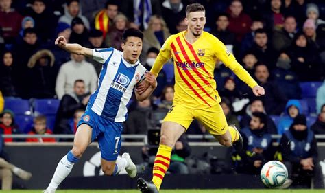 barcelona draws at last place espanyol in catalan derby