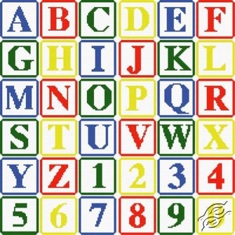 Free Patterns Alphabets Gvello Stitch
