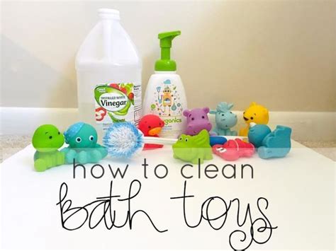 How To Clean Bath Toys Caffeine And Cuddles Blog Cleaning Bath Toys