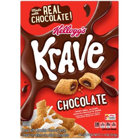 kellogg s® krave chocolate cereal 11 4 oz qfc