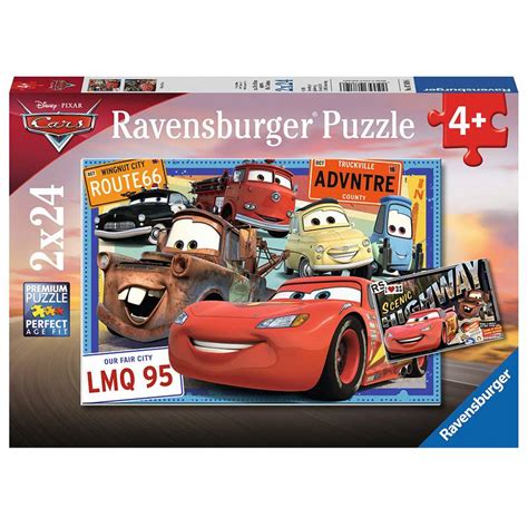 Ravensburger Puzzle Cars 2 X 24 Elem 078196