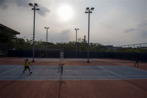 Infopublik Latihan Atlet Tenis Lapangan Sumatera Selatan