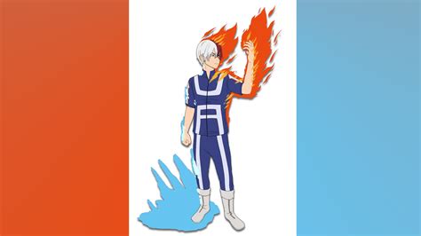 Download 1920x1080 Wallpaper Anime Boy Minimal Shoto Todoroki Boku No Hero Academia Full Hd