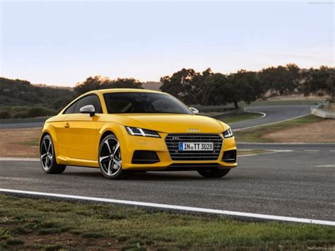 2015 Audi Car Coupe Germany Yellow Sport Sportcar Supercar Tts