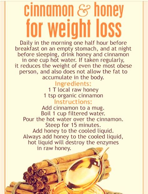 Cinnamon And Honey For Weight Loss🍯 Trusper