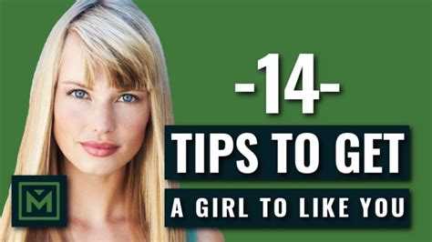 14 Tips To Get A Girl To Like You Youtube