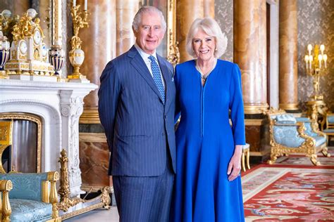 King Charles Queen Camilla Pose For New Portraits Before Coronation