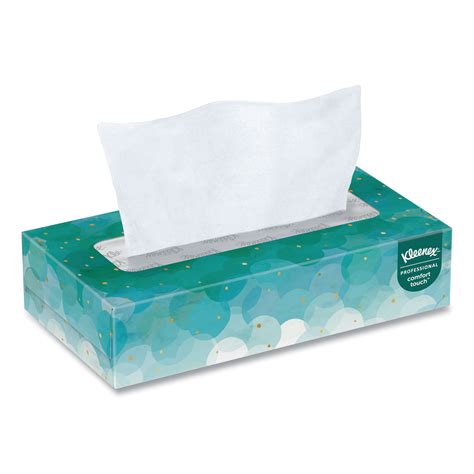 White Facial Tissue For Business 2 Ply White 100 Sheetsbox 10