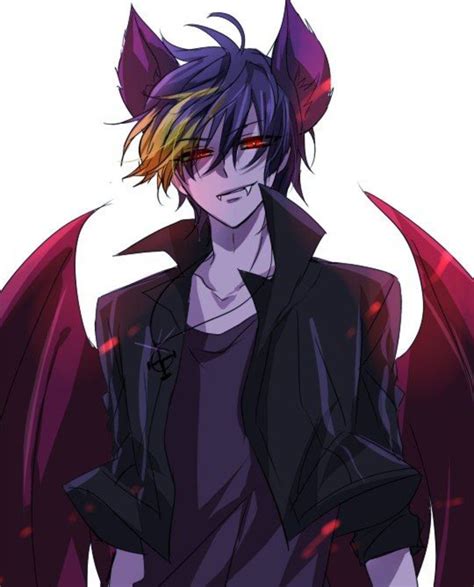 Damien The Chiroptera Anime Demon Boy Anime Monsters Evil Anime