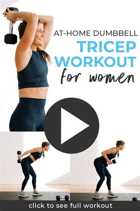 8 Best Tricep Exercises For Women Video Nourish Move Love