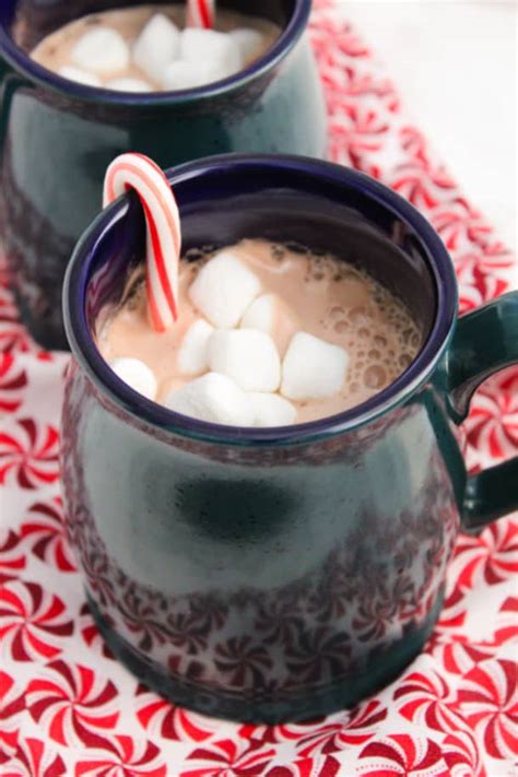 Peppermint Hot Cocoa Dairy Free Refined Sugar Free Vegan Mile