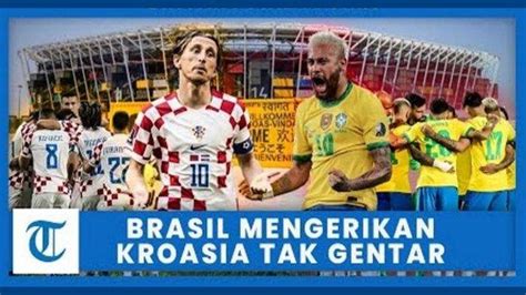 Jadwal Perempat Final Piala Dunia 2022 Kroasia Vs Brasil Bakal Jadi