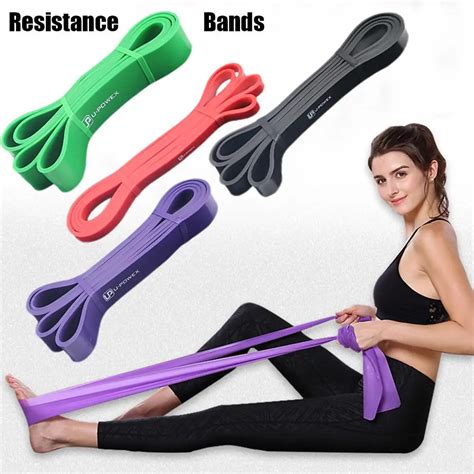Resistance Band Exercise Elastic Band Workout Ruber Loop Crossfit Strength Pilates Fitness