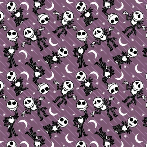 Nightmare Before Christmas Jack Stars Cotton By Camelot Fabrics