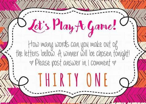 Senegence Facebook Party Posts Thirty One Facebook
