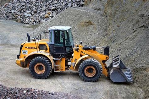 Wheel Loader In A Quarry Free Image Download