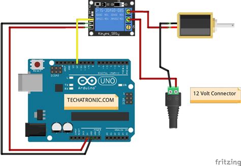 Solenoid Lock Interfacing With Arduino Arduino Tutorial