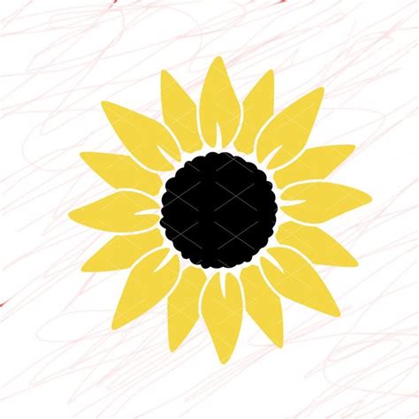Sunflower With Stem Svg A Comprehensive Guide