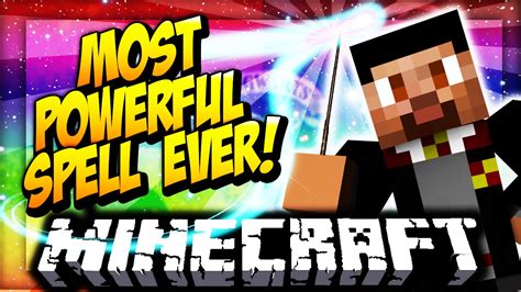 Most Powerful Spell Ever Minecraft Magic Pvp With Vikkstar Youtube