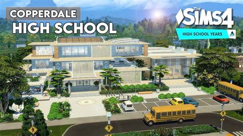 The Sims 4 Lots The Sims 4 Packs High School Years Sims 4 Build