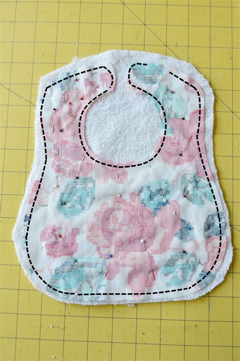 Free Printable Baby Bib Sewing Pattern Belinda Berubes Coloring Pages