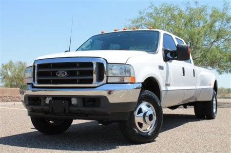 2003 Ford F350 Dually Lariat 4x4 87000 Actual Miles Az Truck F350