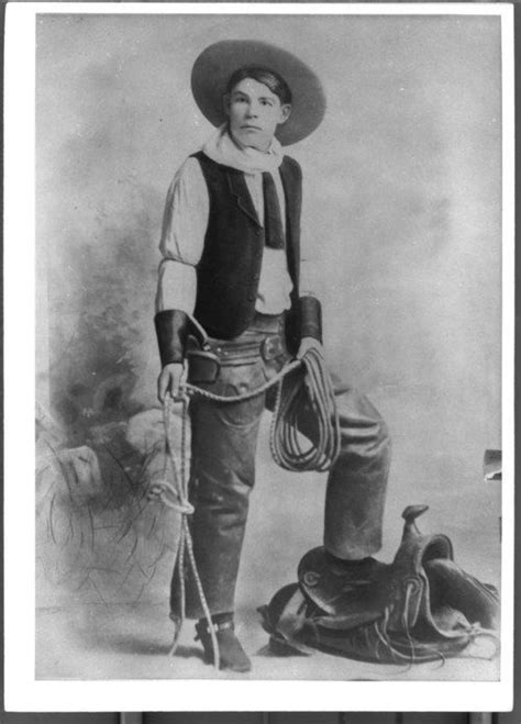 Cowboy Between 1880 And 1890 Photo Studio Cowboy Early Photos