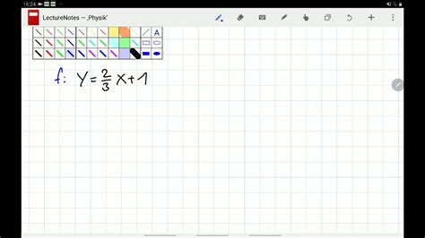 Nun benötigen wir folgende formel, die sogenannte. Lineare Funktion zeichnen - YouTube