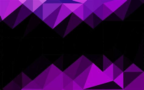 Dark Purple Vector Polygon Abstract Backdrop 4700223 Vector Art At