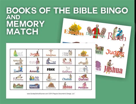 Bible Bingo Printable Printable World Holiday