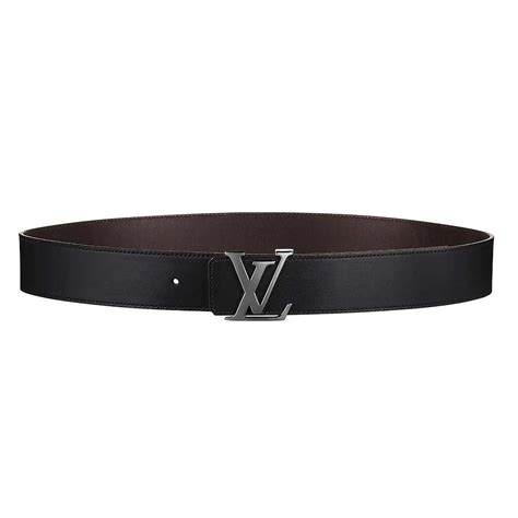 Louis Vuitton Lv Unisex Lv Initiales 40mm Reversible Belt Black Lulux