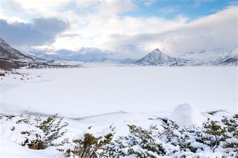 Mountains Snow Winter Landscape Norway Hd Wallpaper Peakpx