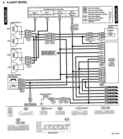 2003 Subaru Legacy Stereo Wiring Diagram